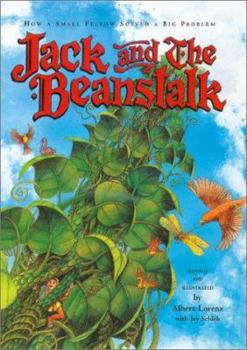 Hardcover Jack and the Beanstalk: How a Small Fellow Solved a Big Problem Book