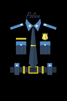 Police: 6x9 Police | dotgrid | dot grid paper | notebook | notes