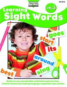 Paperback Learning Sight Words, Vol. 3 Book