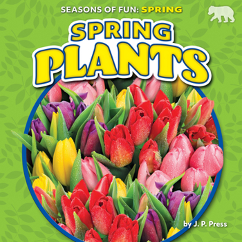 Library Binding Spring Plants Book