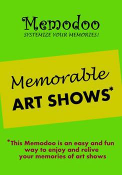 Paperback Memodoo Memorable Art Shows Book