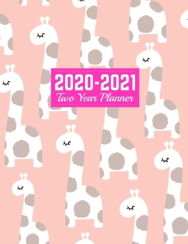 Paperback 2020-2021 Two Year Planner: Nifty Daily Weekly Monthly 2020-2021 Planner Organizer, Agenda, Schedule and To Do List Journal - Art Cover 00023188 Book