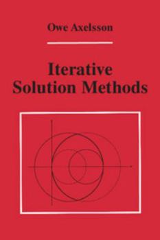 Hardcover Iterative Solution Methods Book