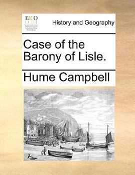 Paperback Case of the Barony of Lisle. Book