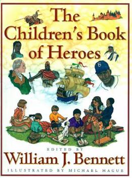 Hardcover The Children's Book of Heroes Book