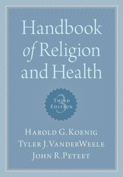 Hardcover Handbook of Religion and Health Book