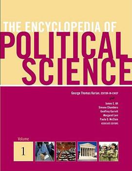Hardcover The Encyclopedia of Political Science Book