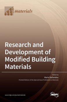 Hardcover Research and Development of Modified Building Materials Book