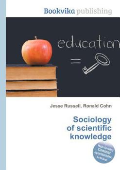 Paperback Sociology of Scientific Knowledge Book