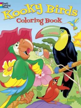 Paperback Kooky Birds Coloring Book