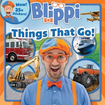Paperback Blippi: Things That Go! Book