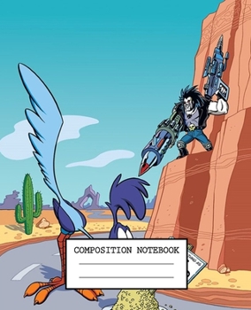 Composition Notebook: Looney Tunes Soft Glossy Cover Wide Ruled Lined Pages Book 7.5 x 9.25 Inches 110 Pages