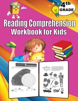 Paperback Reading Comprehension for 4th Grade: Games and Activities to Support Grade 4 Skills, 4th Grade Reading Comprehension Workbook Book