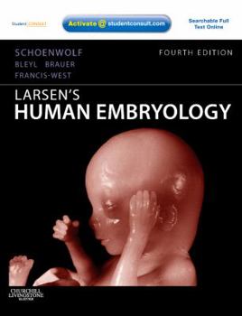 Paperback Larsen's Human Embryology Book