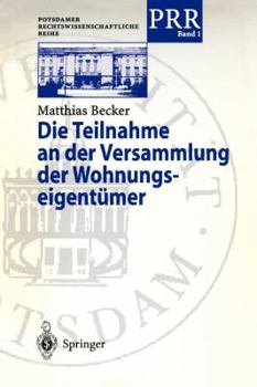 Paperback Die Teilnahme an Der Versammlung Der Wohnungseigentümer [German] Book