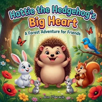 Hattie the Hedgehog's Big Heart: A Rhyming Picture Book About Kindness, Friendship, and Embracing Your True Self for Kids Ages 4-10