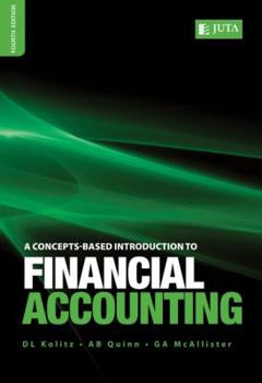 Paperback A Concepts-Based Introduction to Financial Accounting Book