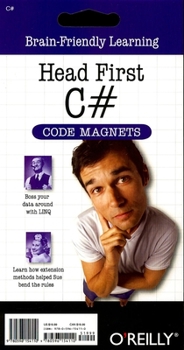 Hardcover Head First C# Code Magnets [With Magnets] Book