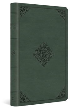 Imitation Leather ESV Thinline Bible, Red Letter (Trutone, Quiet Forest, Ornament Design) Book