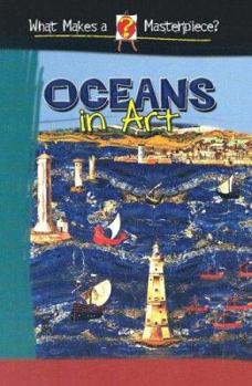 Library Binding Oceans in Art Book