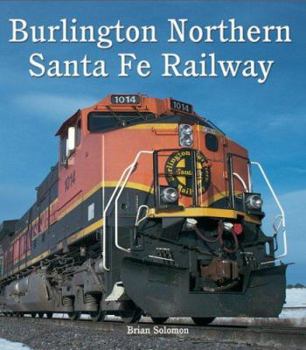 Hardcover Burlington Northern Santa Fe Railway Book