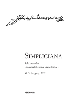 Paperback Simpliciana XLIV (2022) [German] Book