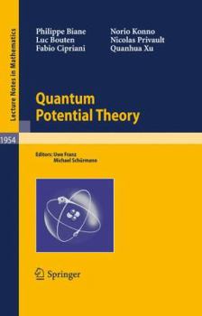 Paperback Quantum Potential Theory Book