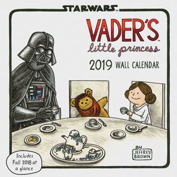 Vader's Little Princess 2019 Wall Calendar