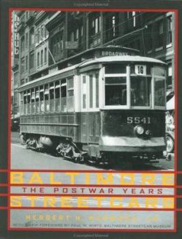 Hardcover Baltimore Streetcars: The Postwar Years Book