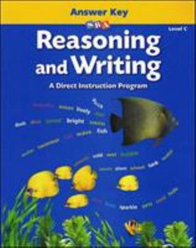 Spiral-bound Reasoning and Writing Level C, Additional Answer Key Book