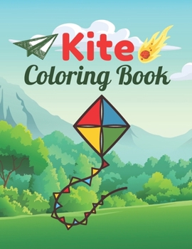 Paperback kite coloring book: A unique coloring kids activity Book