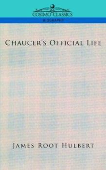 Paperback Chaucer's Official Life Book