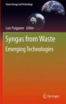 Paperback Syngas from Waste: Emerging Technologies Book