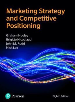 Paperback Marketing Strategy and Competitive Positioning Book