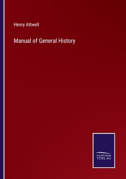 Paperback Manual of General History Book