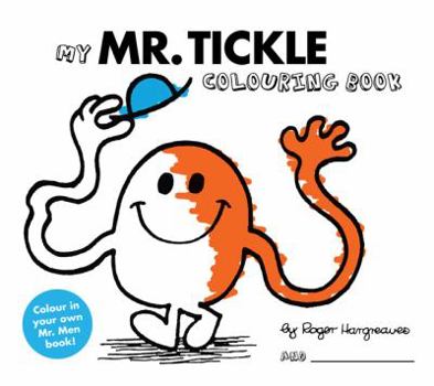 Paperback My Mr. Tickle Colouring Book