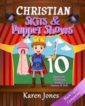 Paperback Christian Skits & Puppet Shows 10: Black Light Compatible Book