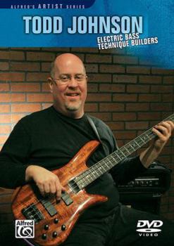 DVD Todd Johnson Electric Bass Technique Builders: DVD Book