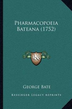 Paperback Pharmacopoeia Bateana (1752) [Latin] Book