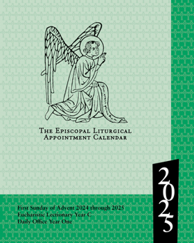 Hardcover 2025 Episcopal Liturgical Appointment Calendar Book