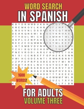 Paperback Word Search in Spanish for Adults: SOPA De LETRAS En Español Book