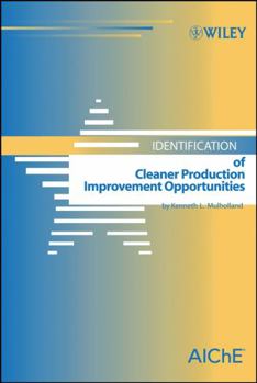 Hardcover Identification of Cleaner Production Improvement Opportunities Book