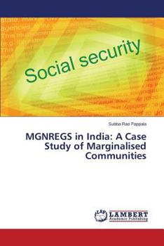 Paperback Mgnregs in India: A Case Study of Marginalised Communities Book