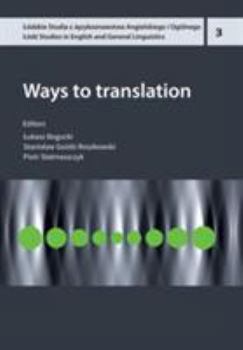 Paperback Ways to Translation Book