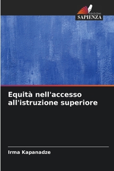 Paperback Equità nell'accesso all'istruzione superiore [Italian] Book