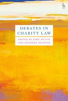 Paperback Debates in Charity Law Book