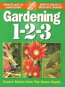 Hardcover Gardening 1-2-3 Book
