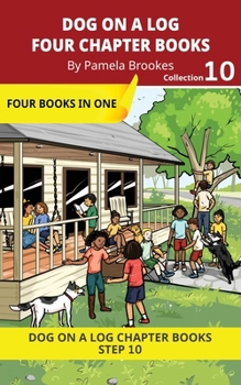 Paperback Four Chapter Books 10: Decodable Series for Students Learning to Read. For Developing Readers and Students with Dyslexia. (Step 10 Open Syllables, "Y" [Large Print] Book