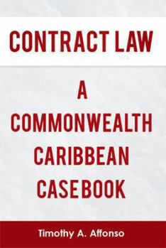 Paperback Contract Law a Commonwealth Caribbean Case Book