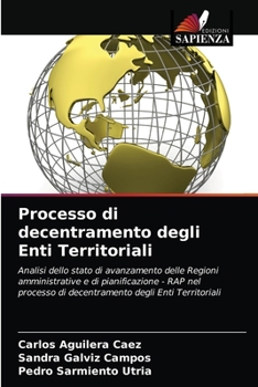 Paperback Processo di decentramento degli Enti Territoriali [Italian] Book